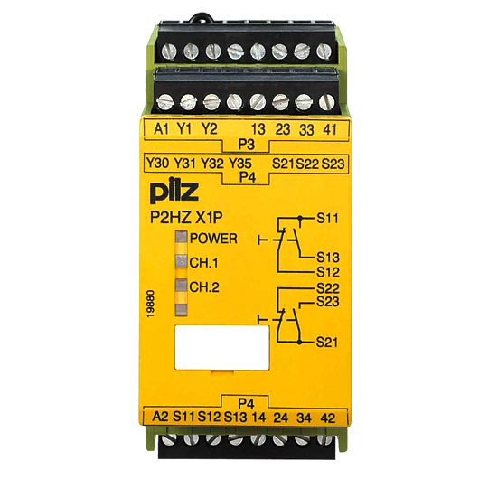 777330 New PILZ P2HZ X1P 24VAC 3n/o 1n/c 2so